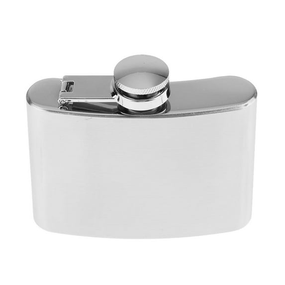 Stainless Steel Hip Pocket Container - 1 2 4 5 6 7 8 10 18 Available 4 100ml