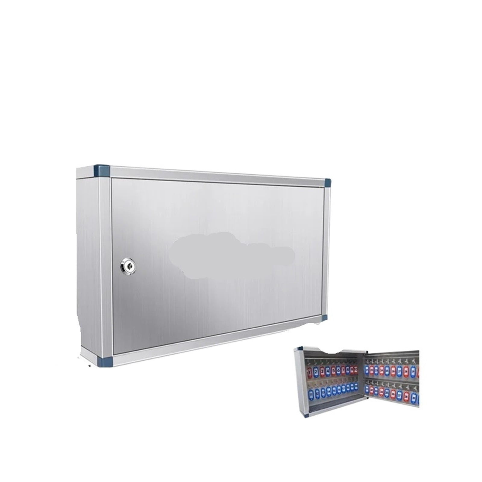 Stainless Steel Home Key Safe Storage Cabinet Storage Key Box Wall-Mounted ,House, Apartment, Office Key Storage