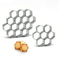 thumbnail image 1 of Stainless Steel Honeycomb Mini Hexagon Cutting Die for Cookies Fondant Pastry Decorating Baking Tool Household Sugar Frying Gadget Non-Stick Easy Clean Rust Resistant Professional Home Baker, 1 of 3