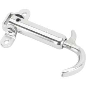 Speedway Motors Hood Latch Compatible with 1930-1931 Ford Model A Polished Stainless Steel Better Than Original Reproduction Spring Loaded Two Hole Mount 2.15 x 3.75 Inches