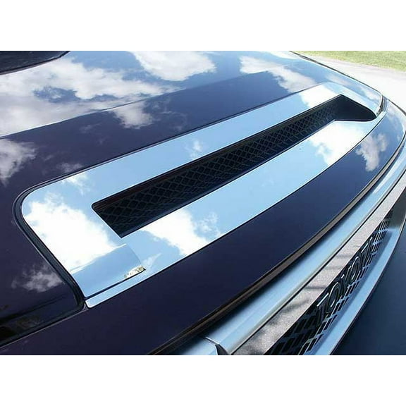 Stainless Steel Hood Trim 2Pc Fits 2007-2014 Toyota FJ Cruiser HT27140 QAA