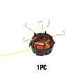 thumbnail image 1 of Stainless Steel Hooks Upward-Facing Bait Cage Rig for Catfish and Sea Fishing, High-Strength Saltwater Hooks with Built-In Sinker, 1 of 4