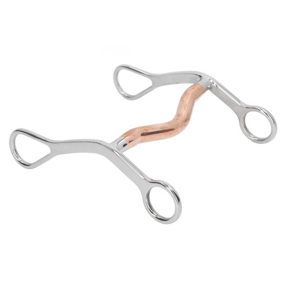 Stainless Steel Horse Snaffle Bit - Durable, Corrosion-Resistant Mouthpiece for Training and Farm Use