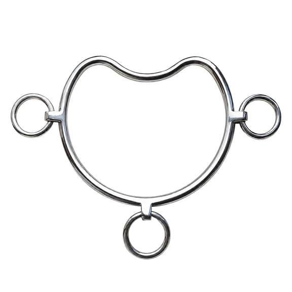 Stainless Steel Horse Stallions Bit for Experienced Ride Lover and Trainers, with Smoother Surfaces for Routine Cleaning After Training and Riding