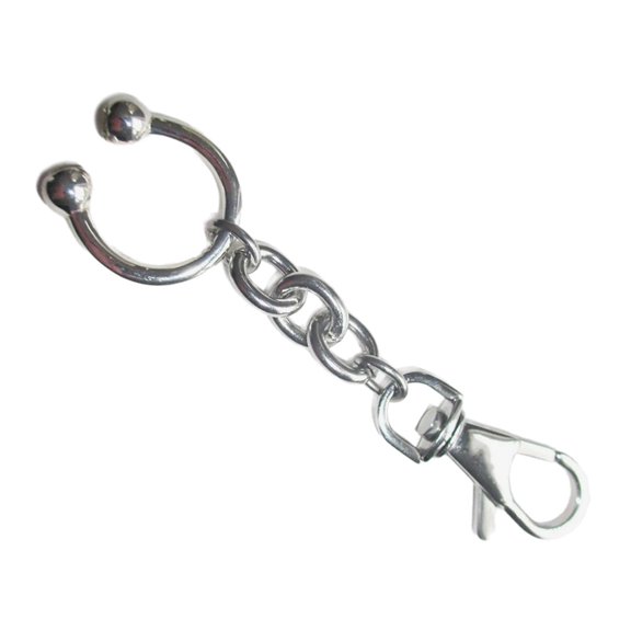 Stainless Steel Horseshoe Pendant Ear Jewelry Horseshoe Bag Pendant Horseshoe Key Ornament Suitable for Everyday Use