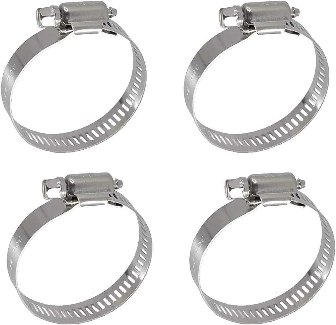 Stainless Steel Hose Clamp For Pools, Spas, And Hot Tubs Fits 1 ¼
