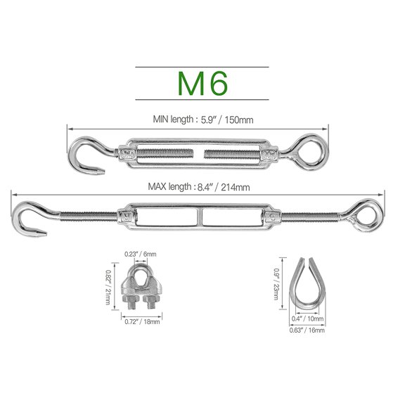 Stainless Steel Hose Clamps Assortment Kit Worm Gear Adjustable Metal Hose Clamp Set from 1/4'' to 1-1/2'' Hoseclamp for Radiator Automotive Pipe Fuel Line