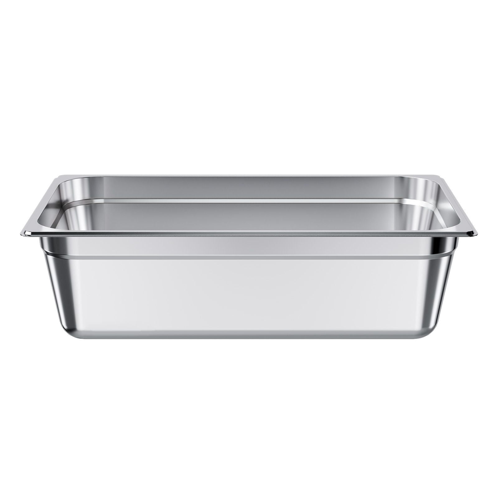 Stainless Steel Hotel Pan Full Size 6 Inch Deep 1-Pack 22 Gauge for Catering Buffet
