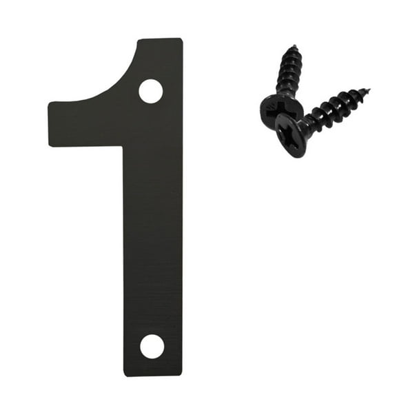 Stainless Steel House Number Rusts Resistant Address Numbers set Clear Visibilities Door Numbers Plate set for Outdoor