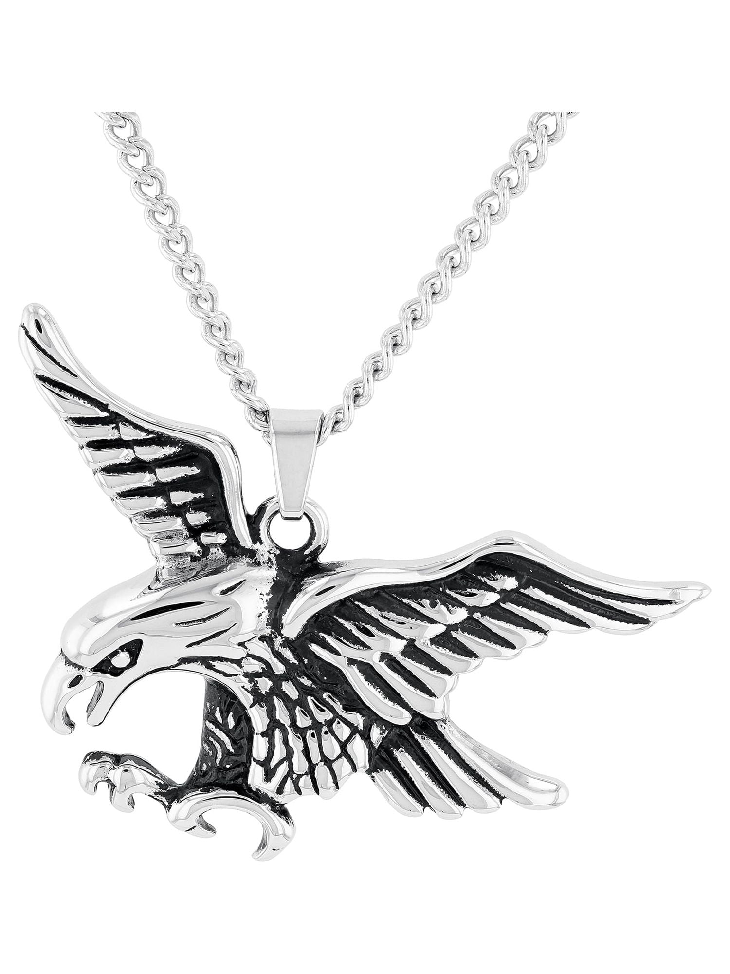 Stainless Steel Hunting Eagle Pendant Necklace ecfbe872 e903 4edd 86af 88a0fcb64059.04b8d6567b3808e61846b12ba1048bf2