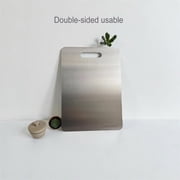 Generic 304 Stainless Steel Cutting Board, 15 x 11 in. Metal Chopping Board for Kitchen, Silver