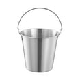 thumbnail image 1 of Stainless Steel Ice Bucket | Champagne & Beer Cooler | Multipurpose Food Container for Restaurants, Picnics, Parties | 14.8×16.5×10cm | Silver | 263g | Easy to Clean & Portable, 1 of 6