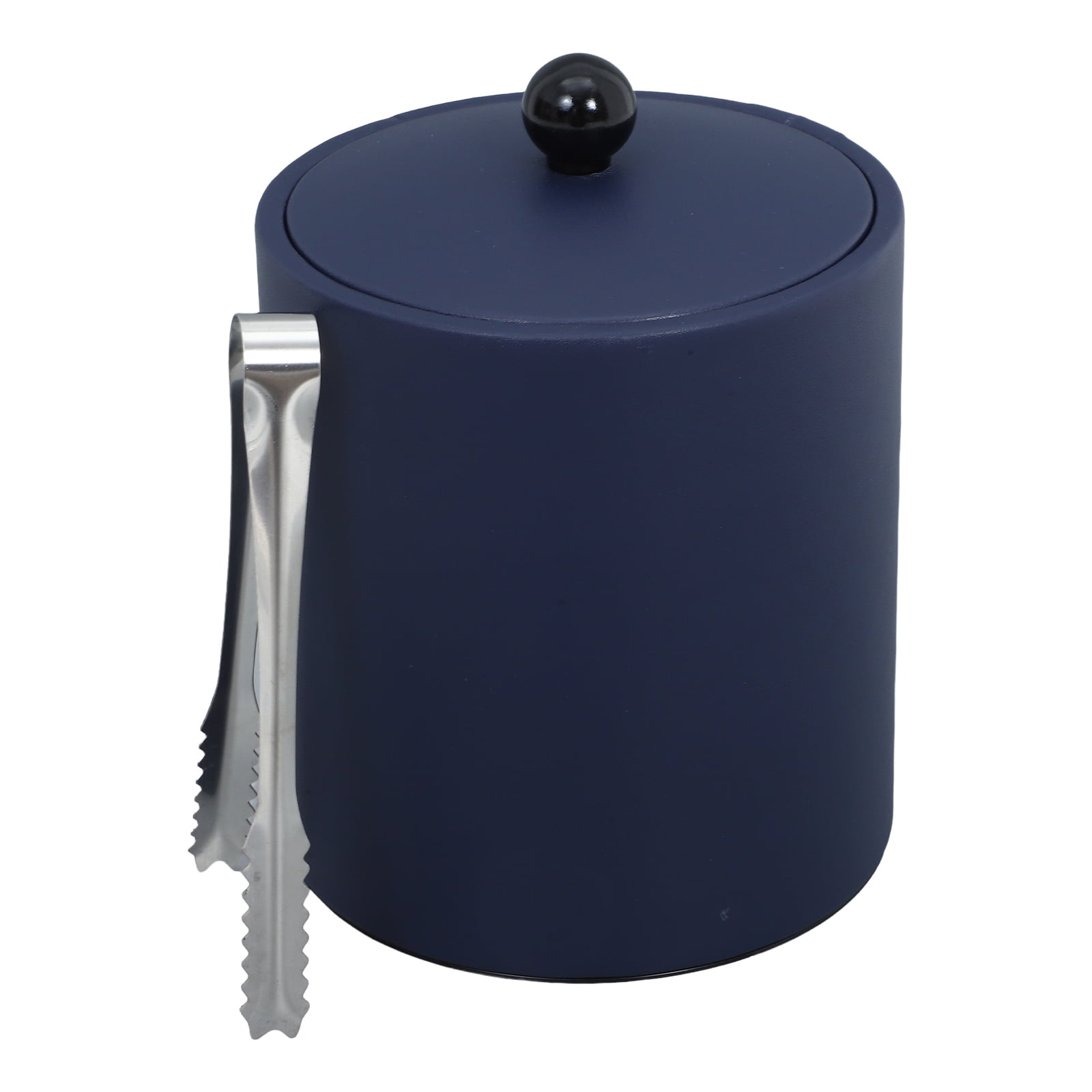 Stainless Steel Ice Bucket Ice Barrel Ice Bin for Freezer Blue Ice