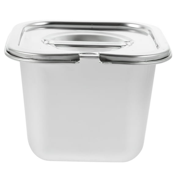 RENACLIPY Airtight Stainless Steel Ice Cream Storage Container, Multipurpose Freshness Keeper for Kitchen and Freezer
