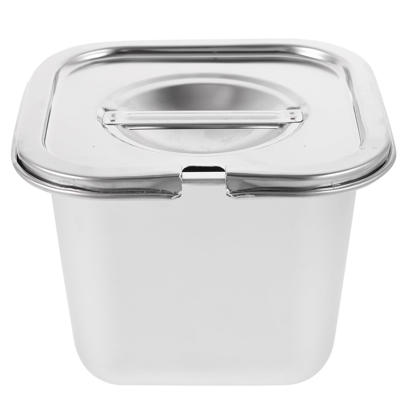 Qiysamall Stainless Steel Ice Cream Container Freezer Food Storage