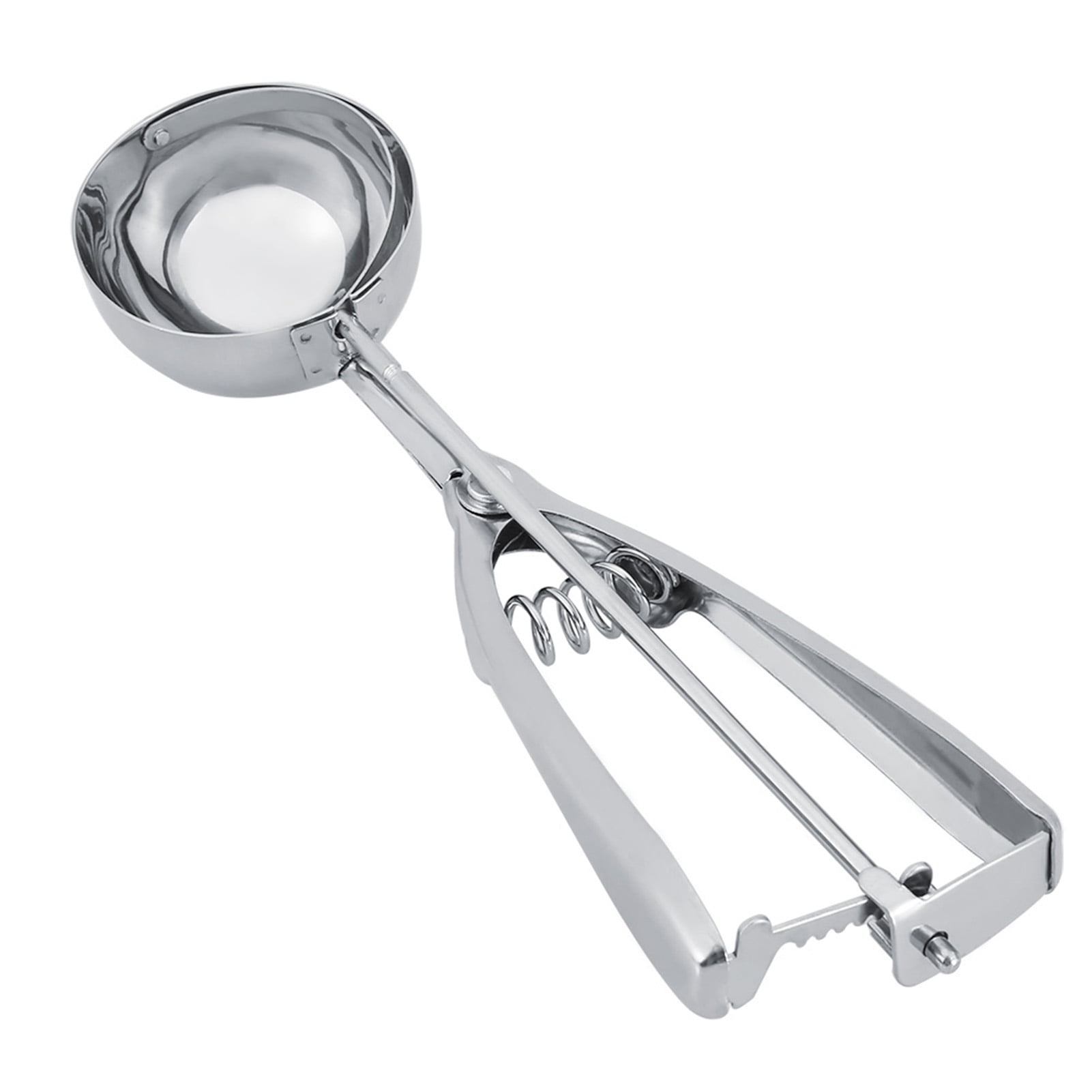 Stainless Steel Ice Cream Scoop Cookie Scoop Ice Cream Scoop Trigger(6cm Diameter)