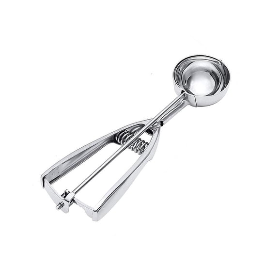 Stainless Steel Ice Cream Scoop Set of 3 Sizes with Ergonomic Handle and Non-Stick Coating for Easy Serving