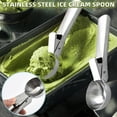 thumbnail image 1 of Stainless Steel Ice Cream Scoop Spoon Multi Function Kitchen Utensil Set - Corrosion Resistant Easy Cleaning(S+S), 1 of 5