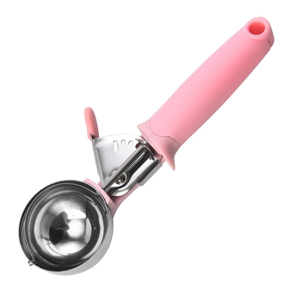 Stainless Steel Ice Cream Spoon With Nonslip Handle Cookie Dough Scooper For Home Cooking And Commercial Application