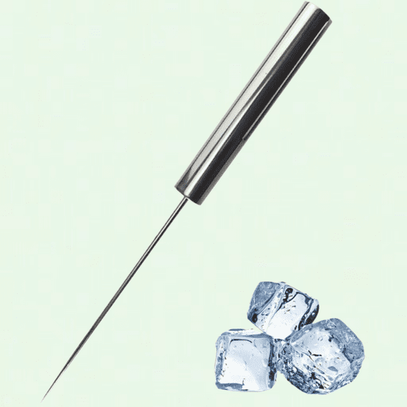 Stainless Steel Ice Pick, Ice Crusher Tool for Breaking Ice, Kitchen Bar Essential