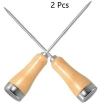 Stainless Steel Ice Pick Punch Crusher Icing Wooden Handle Kitchen Tool/ Stainless Steel Single-Prong Ice Pick