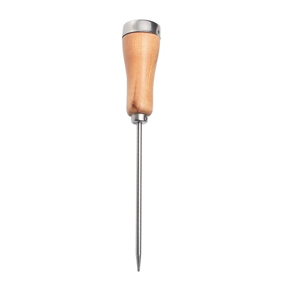 Stainless Steel Ice Pick,Single-Pronged Ice Pick,Multi-purpose Stainless Steel Ice Pick,Single Fork Halberd Ice Chisel, Ice Breaking Tool for Precise Carving,Cocktails,and Bartender Tools(Khaki)