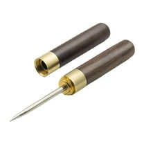 Stainless Steel Ice Pick with Wooden Handle and Sheath Cover Ice Picks for Breaking Ice Portable Japanese & Tool Ice Kitchen Restaurant Skates Camping Bars for Bartender RIZX