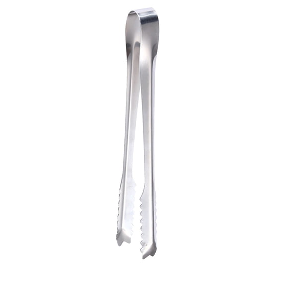 Stainless Steel Ice Tongs 5 In, Food-Safe Candy & Sugar Serving Tongs for Wedding Buffet, Bar & Afternoon Tea, Non-Slip Grip Mini Tongs for Cake, Appetizers & Cocktails, 1 Pc Sugar Cube Clip