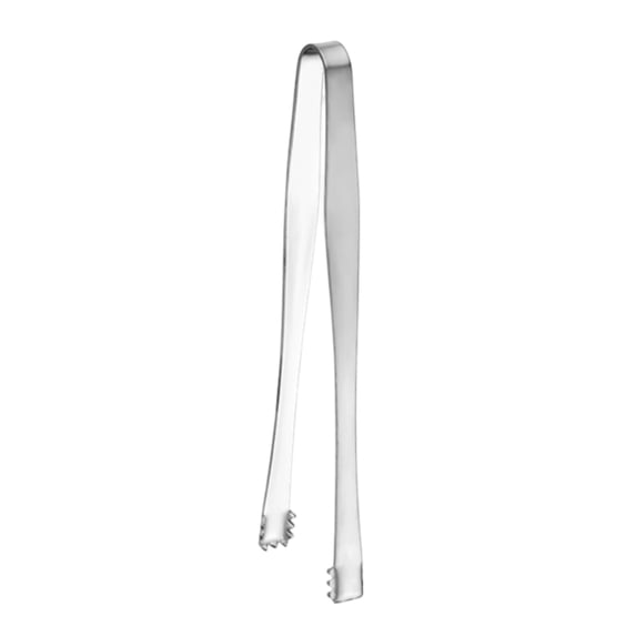 Stainless Steel - Ice Tongs Long Handle Kitchen Tool For Efficient Eggshell Removal And Food Handling