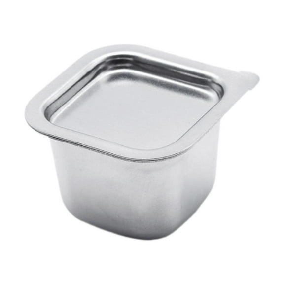 Stainless Steel Ice Tray Ice Cube Mould Metal Cube Maker Easy Release Design for Home Bar Use Cocktails Beverages