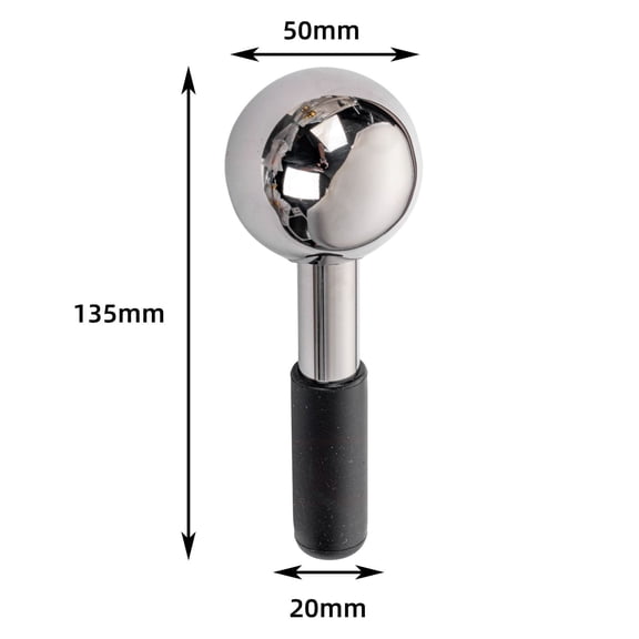 Stainless Steel Ice Wave Ball for Face Massage Hot Cold Compress Tool