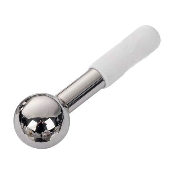 Stainless Steel Ice Wave Ball for Facial Lifting and Massage - Hot & Cold Compress Tool