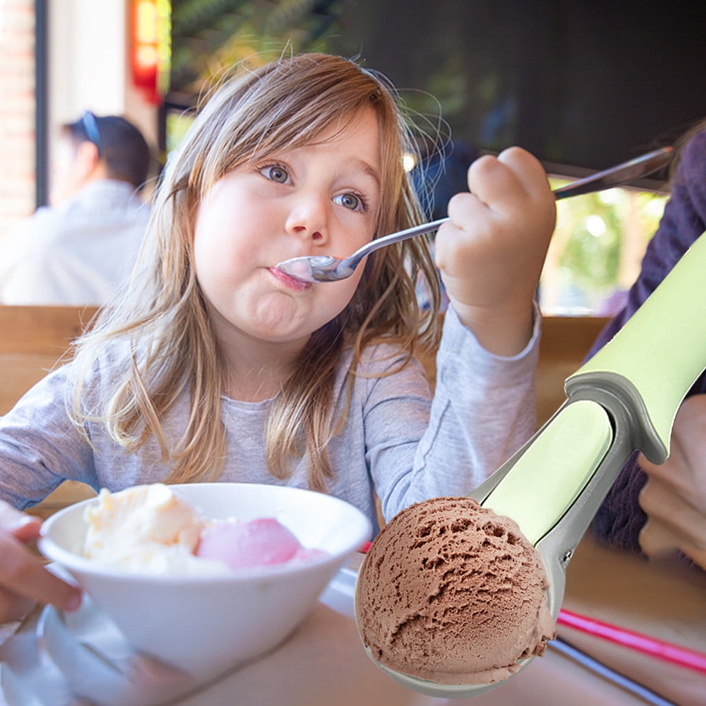 Stainless Steel Ice cream Scoop With Comfortable Antifreeze HandleFor