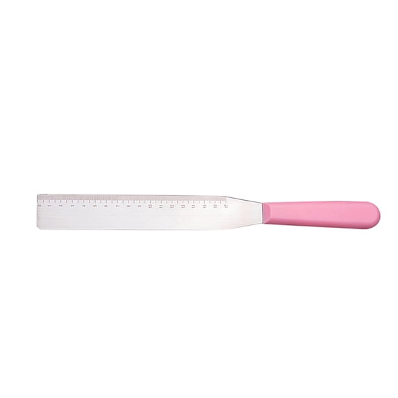 Stainless Steel Icing Spatula With Scale, Right Angle Cake Scraper Frosting Smoother, Ergonomic Handle, Versatile Baking Tool For Cake Decorating, Icing, Frosting, Leveling For