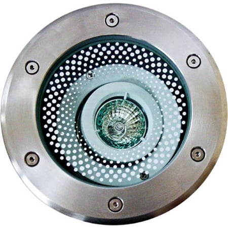 Stainless Steel In-Ground Well Light with Adjustable Lamp, Stainless Steel