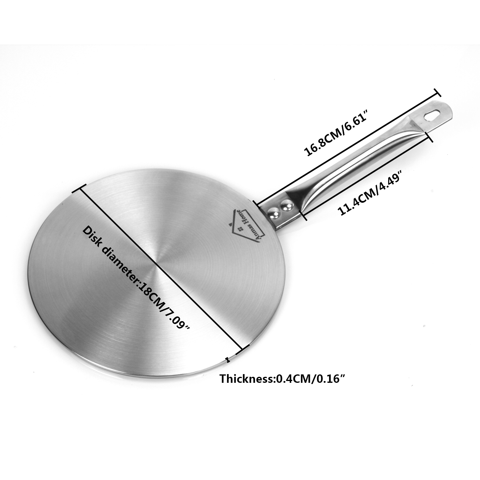 Stainless Steel Induction Cooktop Converter Disk Plate Cookware