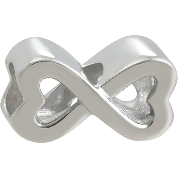 Hallmark Infinity Heart Charm for Women, Stainless Steel, Tarnish Resistant