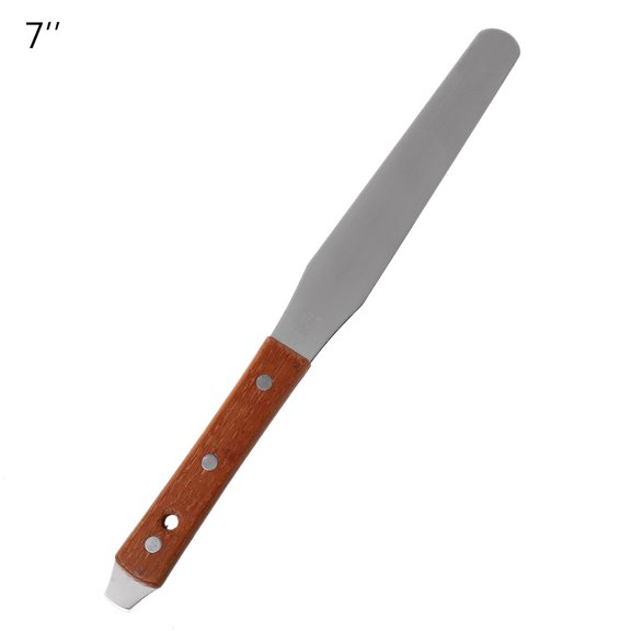Stainless Steel Inking Paint Glue Mixing Knife Draw Spatula Scrape Texture Scrap