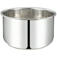 thumbnail image 1 of Stainless Steel Inner Pot for Rice Cooker, 5L Capacity, 304 Food-Grade Steel, Compatible with Various Cookers, Includes Sealing Ring, Quality and Easy to Clean, Ideal Replacement Pot, 1 of 5