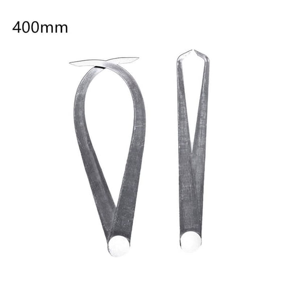 Stainless Steel Inside Outside Caliper Set Firm Friction Joint Measuring Tool For Internal External Diameter Thickness For SCULPTURE Pottery Metalworking 6-16 Inch(400mm)