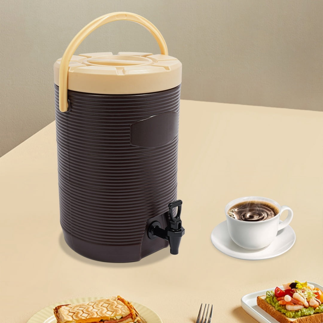 Stainless Steel Insulated Beverage Dispenser, 15L Insulated Beverage ...