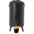 thumbnail image 1 of Stainless Steel Insulated Beverage Dispenser 2.64gal, Hot Drink Dispenser with Spout, 8L Cold and Hot Drink Dispenser for Parties, Black, 1 of 14