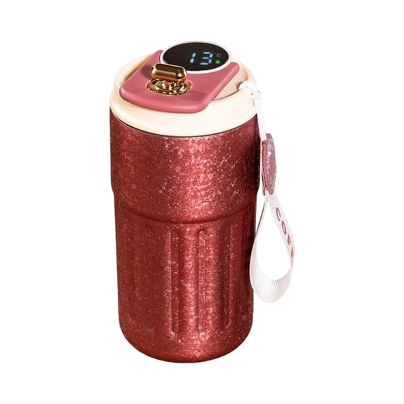 Stainless Steel Insulated Coffee Mug, Led Temperature Display For Real-Time Temperature Monitoring And Heat Preservation, Designed For Daily Coffee Lovers Office Workers And