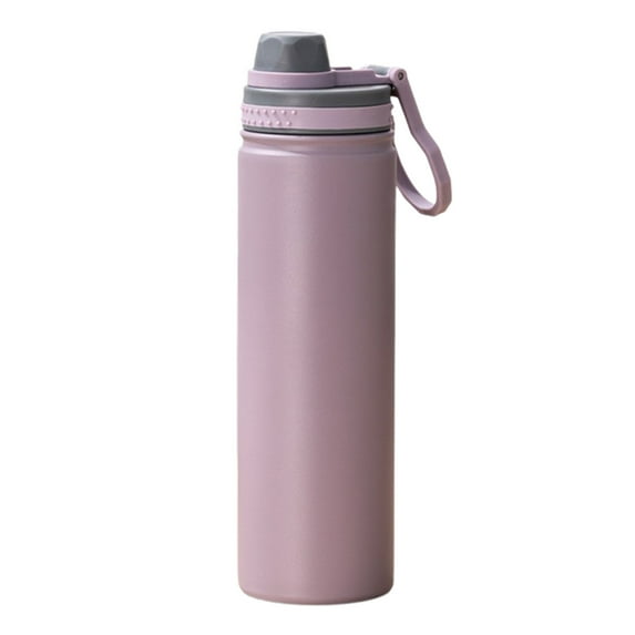 Stainless Steel Insulated Cup with Integrated Carry Loop Direct Sip Mouth for Hygienic Drinking Five Layer Insulation Keeps Beverages Hot or Cold Leak Proof Lid Ergonomic Durable