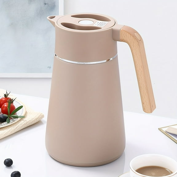 Stainless Steel Insulated Kettle - Double-Layer, Vacuum-Sealed, Thermal Teapot for Home, Hotels, Restaurants | Keeps Drinks Hot or Cold