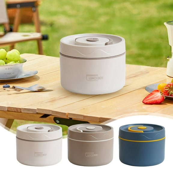 Stainless Steel Insulated Lunch Box, 600ml Leak-proof Thermal Food Container with Removable Inner Lid, Double-wall Vacuum Insulation for Hot & Cold Meals, Ideal for Office, Educational, and