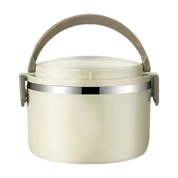 Stainless Steel Insulated Lunch Box Set 1/2/3/4 Layer Bento Container with Carry Bag Thermal Compartment Food Storage for Work Travel Camping Reusable Eco Friendly