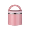 thumbnail image 1 of Stainless Steel Insulated Lunch Box, Vacuum Insulated Food Jar, Wide‑Mouth Food Insulated Container, Lunch Thermoses & Soup Thermoses, Reusable Lunch Container, 1 of 6