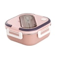 thumbnail image 1 of Stainless Steel Insulated Lunch Elegant Portable Meal Container For Students Use Durable Thermal Food, 1 of 7