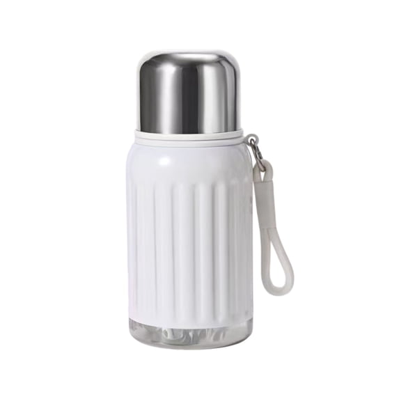 Stainless Steel Insulated Travel Mug with Long-Lasting Temperature Retention, Leak-Proof Lock, and Non-Slip Grip for Hot or Cold Beverages During Outdoor Activities, Commuting, and Office Use